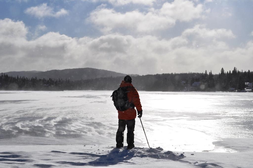 La Taniere De L'Ours Hotell Saint-Donat-de-Montcalm Eksteriør bilde